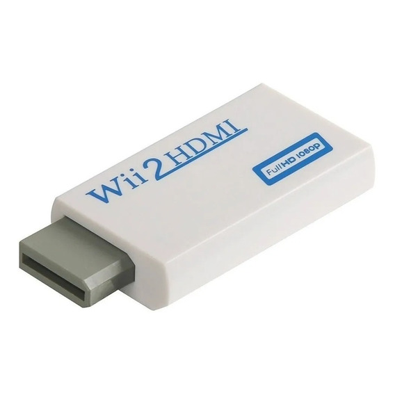 Adaptador Conversor Para Consola Wii A Hdtv + Audio 