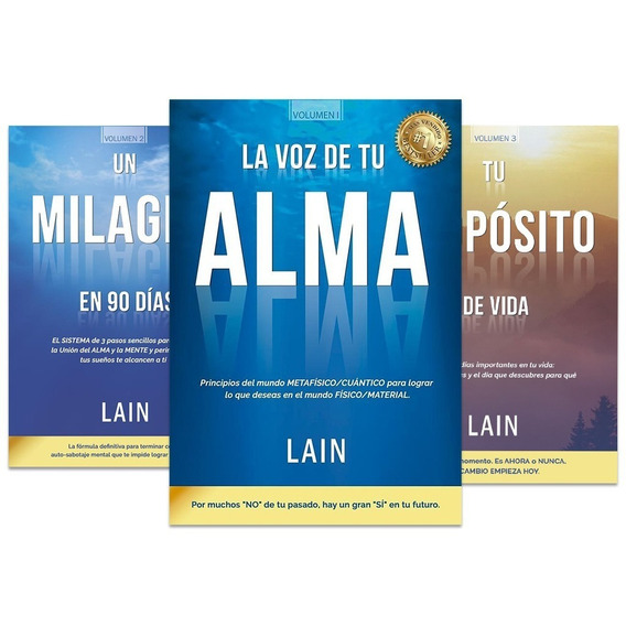 Saga La Voz De Tu Alma- Lain 3 Libros