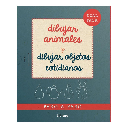 Pack Dibujo Vintage: Animales - Objetos Cotidianos, De Lambry, Robert. Editorial Librero, Tapa Dura En Español