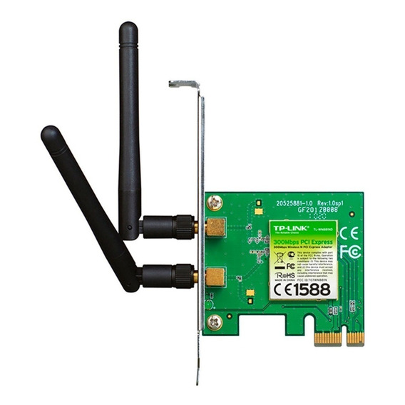 Placa De Red Pci Express Wifi Tp-link Wn881nd