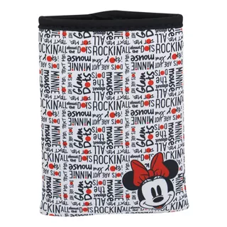 Organizador Para Auto Porta Celular Multiuso Disney Minnie Color Rojo Y Negro