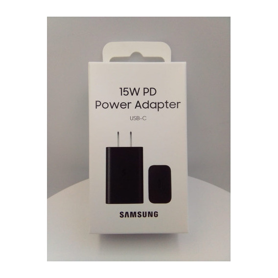 Cargador Adaptador Samsung Cubo Usb Tipo C 15w