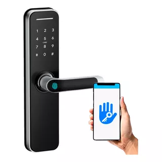 Cerradura Biométrica Smart H5 Bluetooth Huella Tarjeta Codig