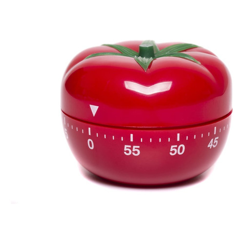 Temporizador Timer Cocina 60 Minutos Forma Tomate Decorativo Color Rojo