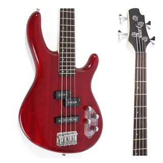 Bajo Cort Action Bass Plus 4 Activo Rojo