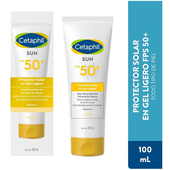 Cetaphil Sun Fps 50+ Gel Ligero 100 Ml