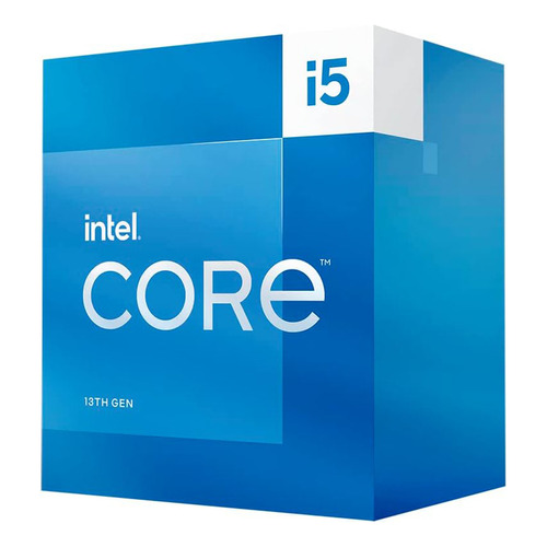 Procesador gamer Intel Core i5-13400 BX8071513400 de 10 núcleos y  4.6GHz de frecuencia con gráfica integrada