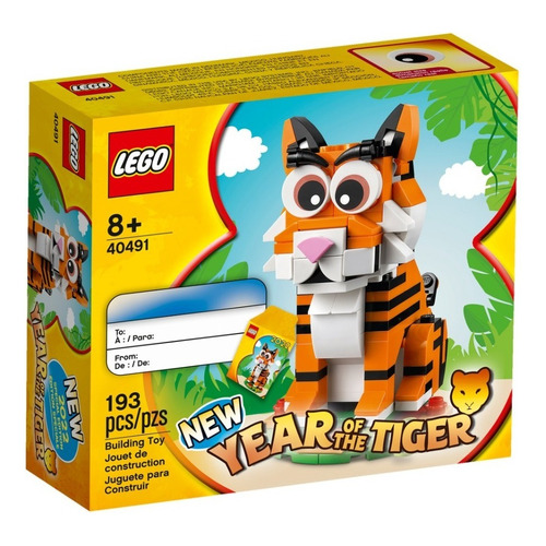 Lego Calendario Chino Año Del Tigre 40491 - 193 Pz