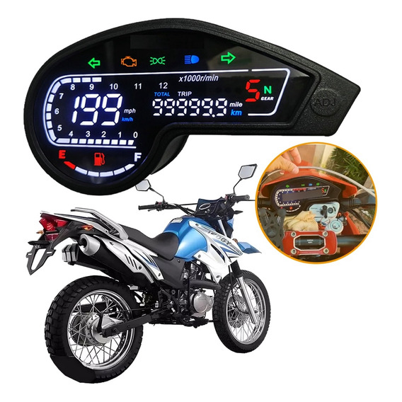 Tablero Digital Para Motocicleta Dm200 Xr1901 Crm250 150 Gy2