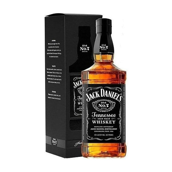 Whisky Jack Daniels 1 Litro C/estuche Importado!