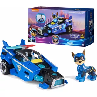 Paw Patrol Mighty Pelicula Auto Juguete Chase Luces Sonidos