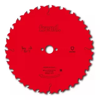 Disco De Serra Para Madeira 300mm 24d Lp70m-001 Freud Cor Vermelho