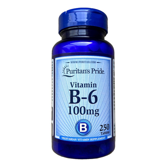 Vitamina B6 100mg 250tab Americ - Unidad a $245