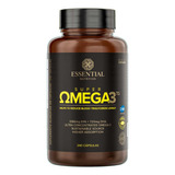 Super Omega 3 Tg 500mg 240caps Livre Metais Pesados Orignal Sabor Sem Sabor