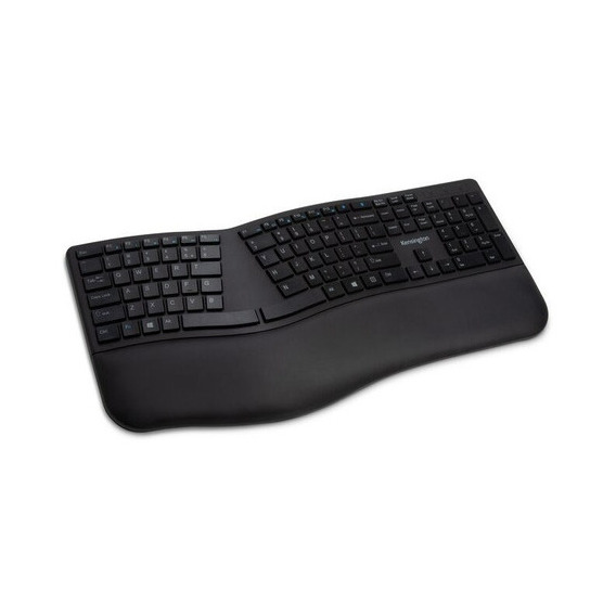 Teclado Inalámbrico Bluetooth Ergonómico Kensington /vc Idioma Español Color Del Teclado Negro