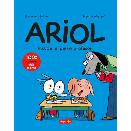 Ariol 7 Piston El Perro Profesor Comic Infantil, De Guibert, Emmanuel. Editorial Harperkids, Tapa Blanda En Español