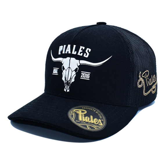 Gorra Piales: Longhorn Negro Bsc-07 Sku:0182