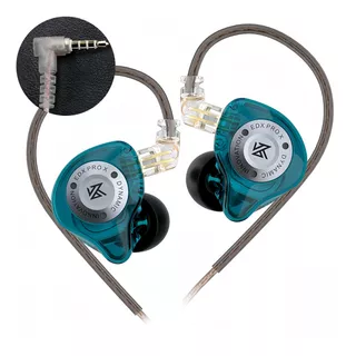 Audífonos Kz Edx Pro X Sin Micrófono In Ear Gamer Monitores