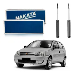  Par Amortecedor Traseiro Corsa Novo 1.0 2003 A 2012