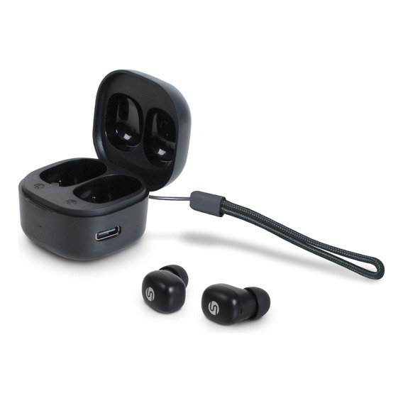 Misik - Audifonos Bluetooth - Estuche Cargador - Ear Pods Color Negro