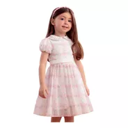 Vestido De Festa Infantil Floral Cuddly Petit Cherie 22152