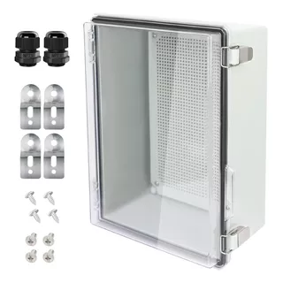 Lemotech Caja Electrica, Ip67, Impermeable, Con Bisagras, Cu