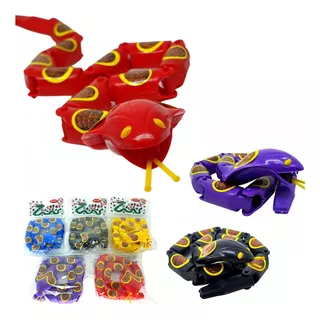 Cobra Articulada Brinquedo Plástico Atacado Kit Com 10 Uni