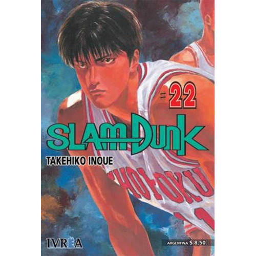 Slam Dunk 22 (sobrecuebierta), De Takehiko Inoue. Editorial Ivrea, Tapa Blanda En Español, 2015