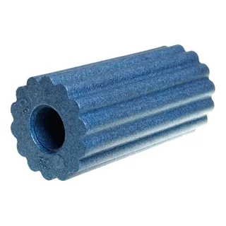 Rolo Rodillo Pilates Yoga Masaje Roller Elongar Texturado Color Azul