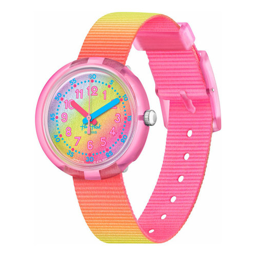 Reloj Flik Flak Shades Of Rainbow Para Niñas De Plástico 