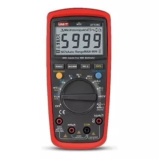 Uni-t Multímetro Tester Digital True Rms Ut139c Cap Frec