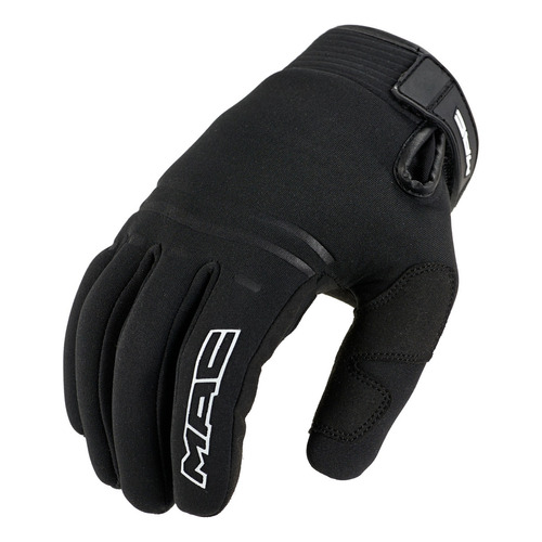 Guantes Moto Invierno Cuero Neoprene Mac Atomic Pr Color - Talle S