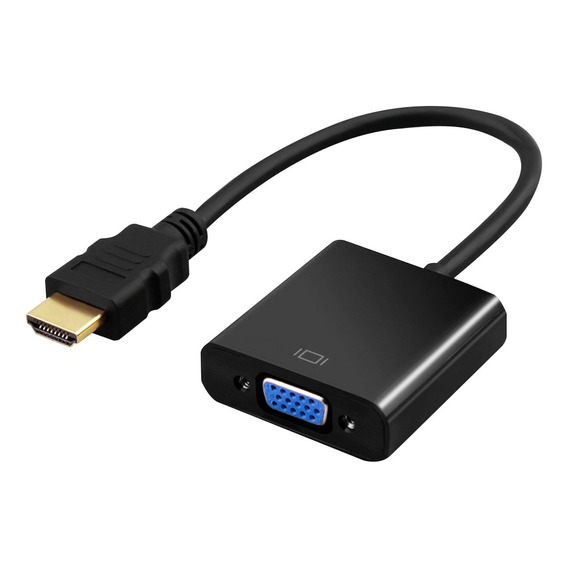 Cable Adaptador De Hdmi A Vga Con Puerto Auxiliar