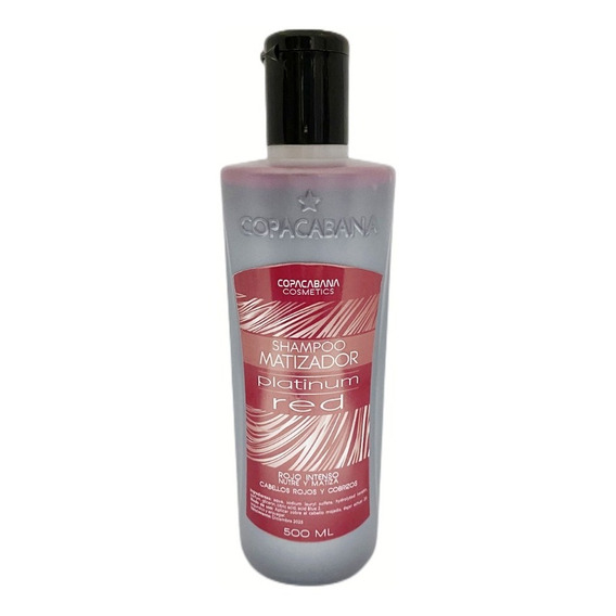 Shampoo Matizador Rojo, Red 500 Ml