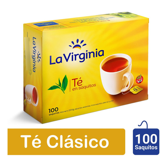 Te En Saquitos La Virginia Clasico X 100 Sobres