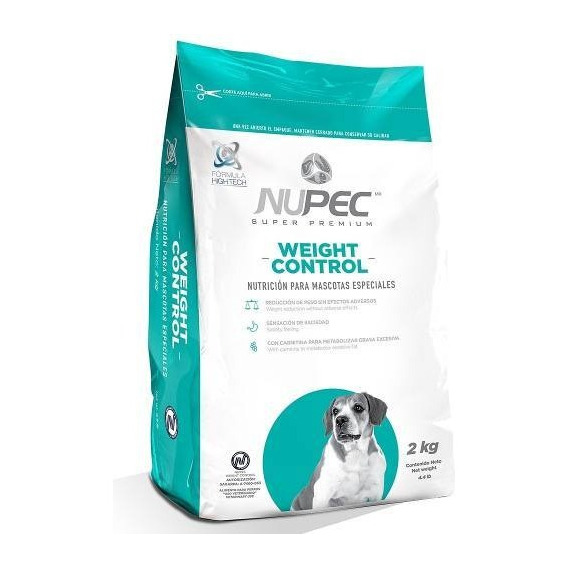 Alimento Nupec Nutrición Especializada Weight Control para perro adulto todos los tamaños sabor mix en bolsa de 2kg