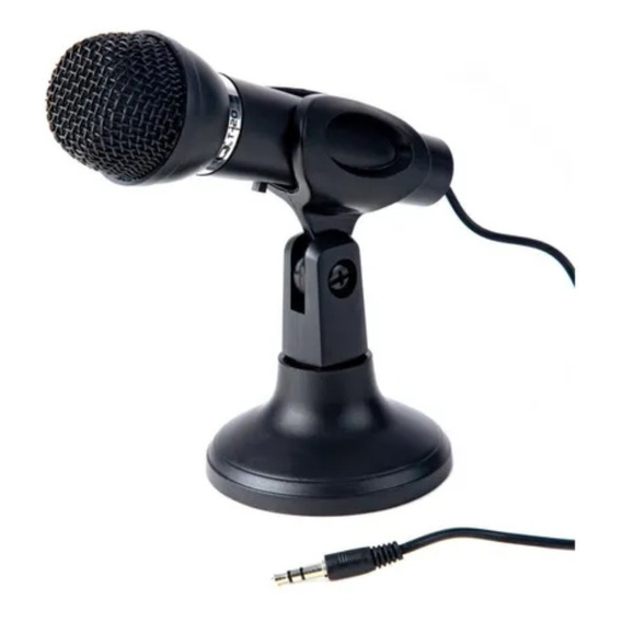 Microfono Para Pc Con Base Extraible. Boton De On/off