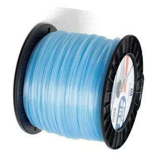 Fio Nylon Rolo Husqvarna Redondo 3,0mm Coex Azul 250 Metros