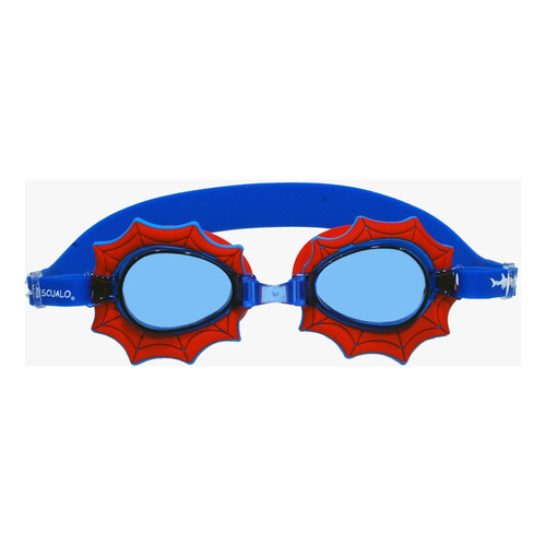 Goggles Natacion Niños Escualo Modelo Spiderman Color Rojo