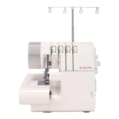 Máquina de coser overlock Singer 14SH754 portable blanca 220V