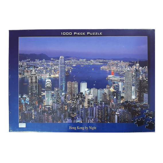 Puzzle Tomax Rompecabezas Hong Kong Iluminado X 1000 Piezas