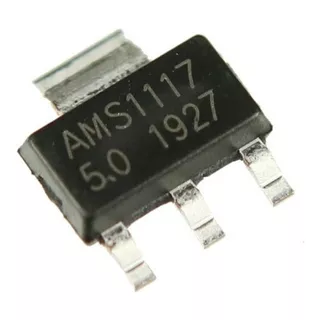 Regulador Tensão Ams1117 5.0v 1a Smd Arduino - 10 Pçs