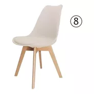8 Cadeiras Saarinen Wood Sala De Janta Cozinha