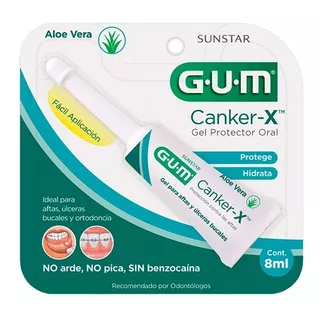 Gel Para Aftas Y Ulceras Bucales Gum Canker X