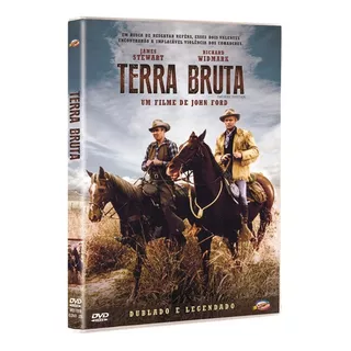 Dvd Terra Bruta, John Ford, James Stewart Rick Widmark 1961