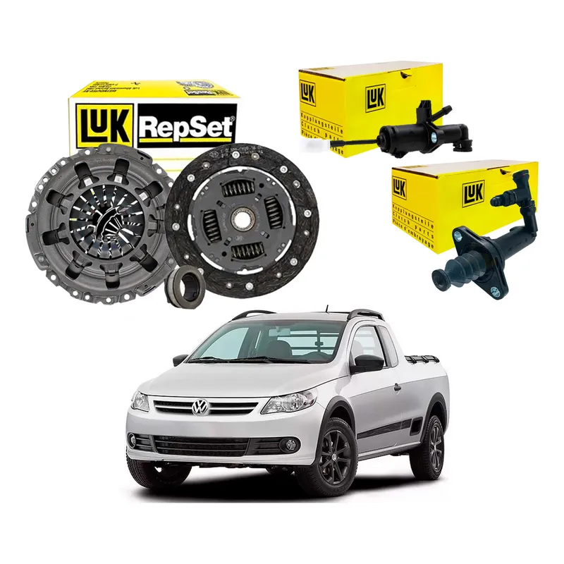 Kit Embreagem Cilindro Pedal Saveiro G5 1.6 2009 A 2013