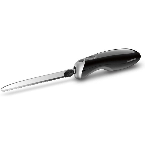 Cuchillo Electrico Cuisinart Cuchilla Acero Inoxidable 100w Color Negro