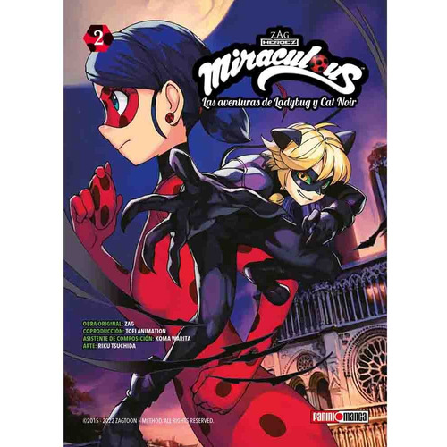 Miraculous 02, De Hiroyuki. Serie Miraculous Editorial Panini Manga Argentina, Tapa Blanda, Edición 1 En Español, 2023