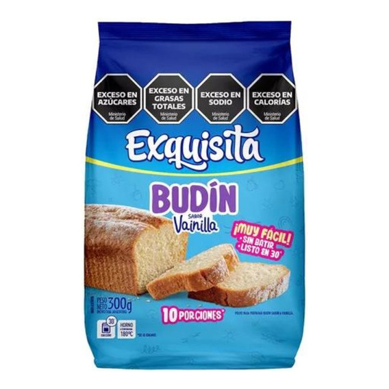 Budin De Vainilla Exquisita X 300gr