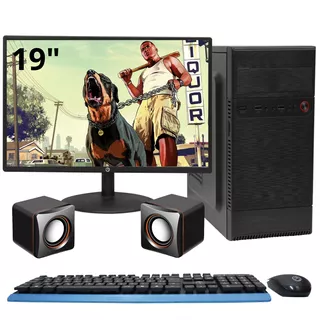 Computador Gamer Completo I7 8gb Ssd 240gb Gt1030 Monitor 19